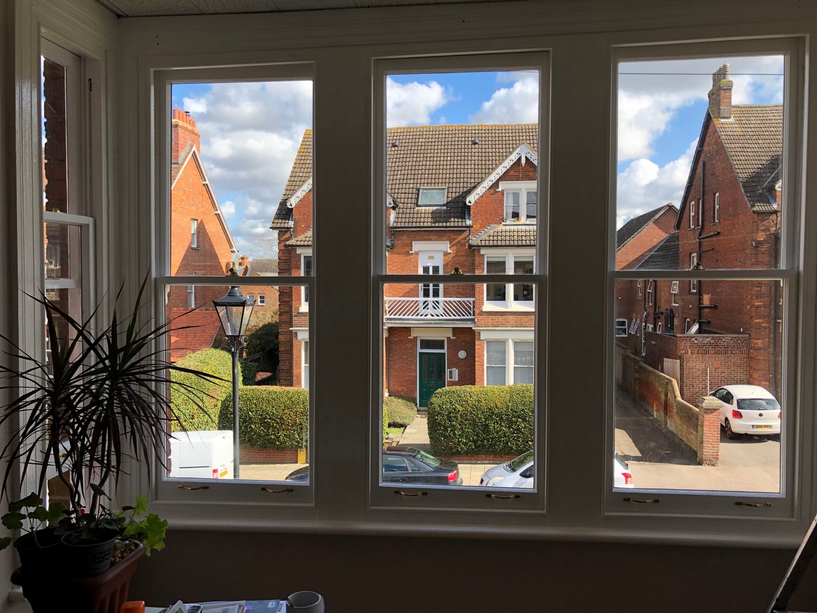 Fully restored Victorian sash windows in period home, Stoney Stratford near Milton Keynes